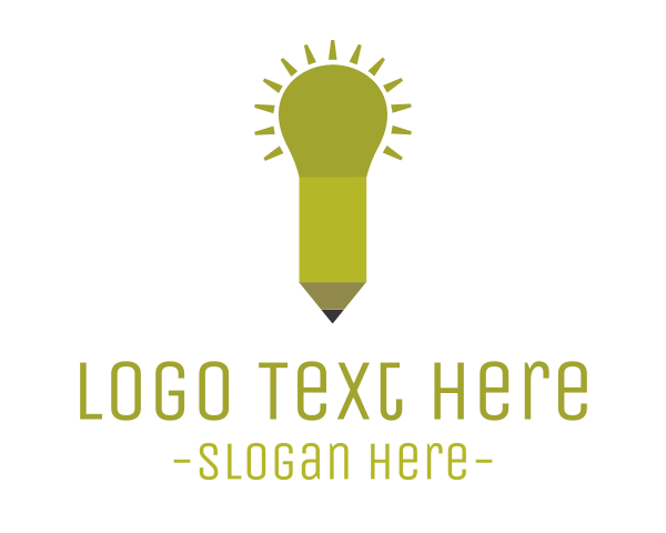 Light Bulb logo example 4