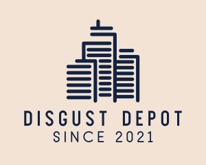 City Warehouse Building logo design