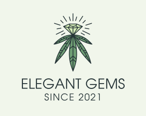 Precious Gem Weed logo design