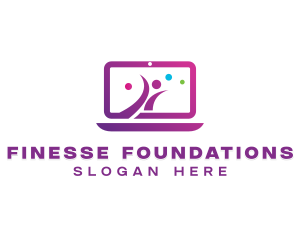 Online Fitness Class  logo