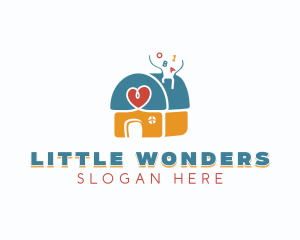 Preschool Daycare Kindergarten logo design