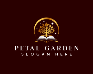 Elegant Book Tree logo design