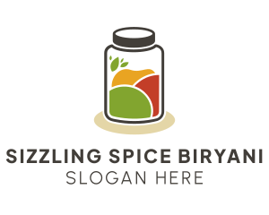 Spice Ingredients Jar  logo design