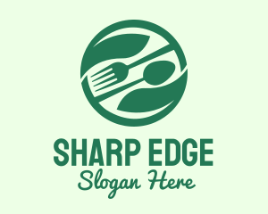 Green Organic Restaurant  logo design