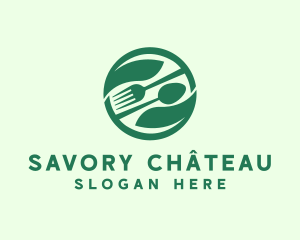 Green Organic Restaurant  logo design