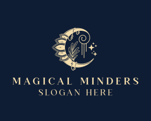 Mystic Magic Moon logo design