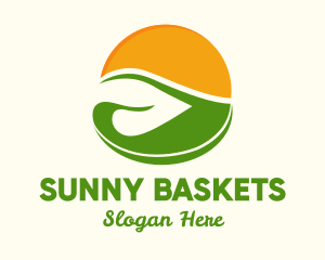 Sun Leaf Ecology logo design