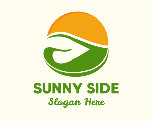 Sun Leaf Ecology logo design