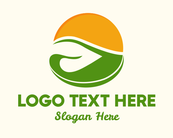 Sustainability logo example 1