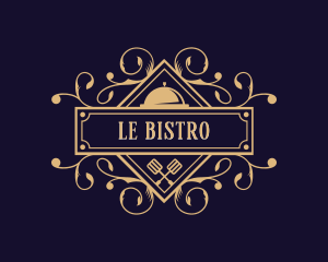 Bistro Culinary Restaurant  logo design