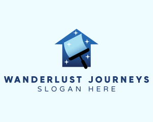 Clean House Squeegee Logo