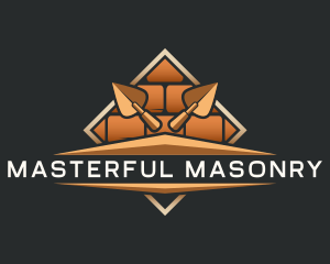 Bricklaying Masonry Contractor logo