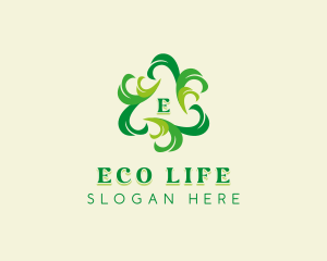 Sustainable Eco Wellness logo design