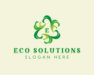 Sustainable Eco Wellness logo design