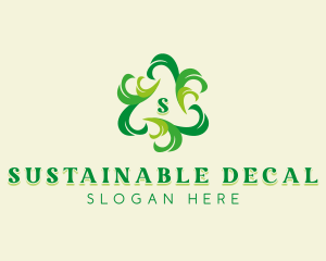 Sustainable Eco Wellness logo design