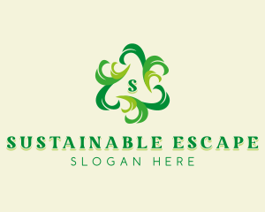 Sustainable Eco Wellness logo design