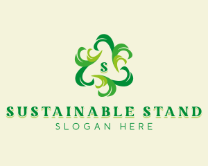 Sustainable Eco Wellness logo design