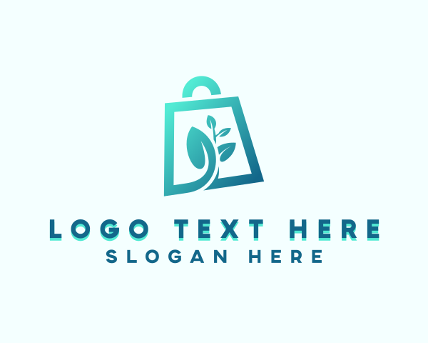Shopping Bag logo example 3
