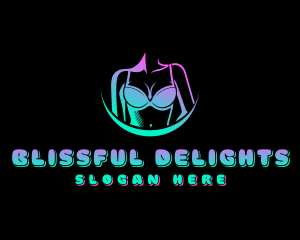 Sexy Breast Fetish logo design