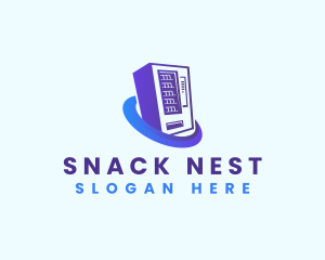 Vending Machine Snack logo design