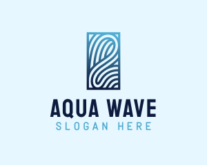 Tsunami Water Wave logo design