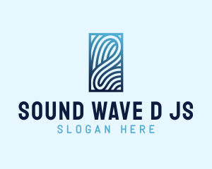 Tsunami Water Wave logo design