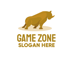 Gold Rhino Safari logo