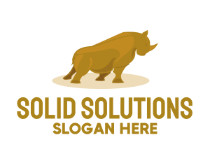 Gold Rhino Safari logo