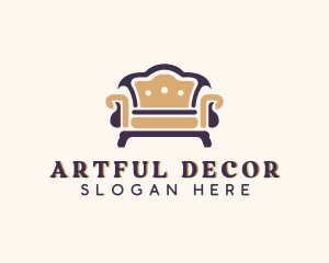 Interior Couch Furniture   logo design