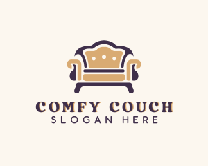 Interior Couch Furniture   logo design