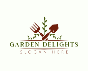 Botanical Gardening Tools logo design