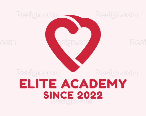 Red Heart Valentine Logo
