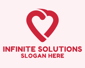 Red Heart Valentine  Logo