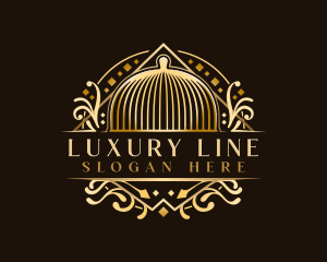 Luxury Cloche Kitchen logo design