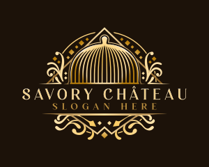 Luxury Cloche Kitchen logo design