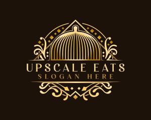 Luxury Cloche Kitchen logo design