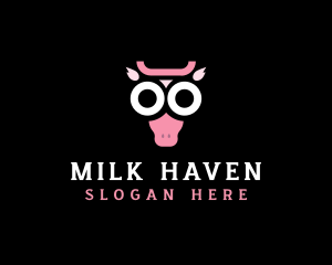 Dairy Cow Livestock logo