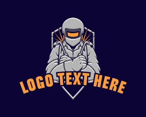 Industrial Welder Steelwork logo