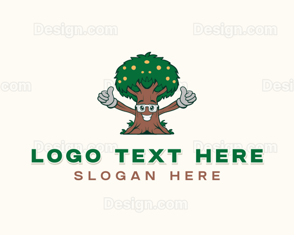 Tree Garden Planting Logo