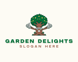 Tree Garden Planting logo design