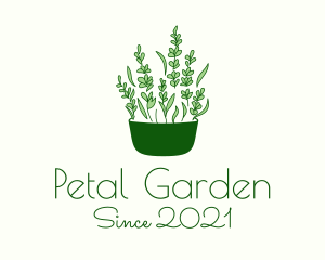 Herb Foliage Plant logo design