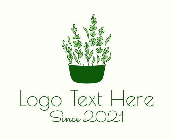 Herb Garden logo example 4