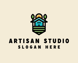 Plant Farm House  logo design