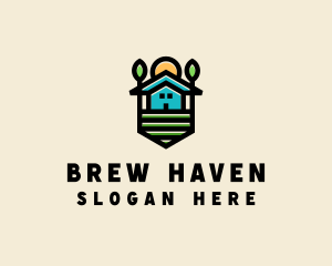 Plant Farm House  logo design