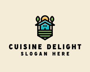 Plant Farm House  logo design