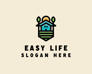 Plant Farm House  logo design