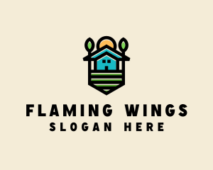 Plant Farm House  logo design