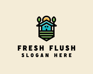 Plant Farm House  logo design