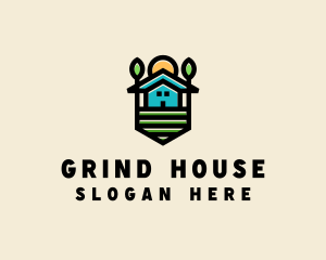 Plant Farm House  logo design