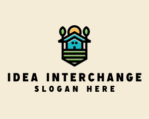 Plant Farm House  logo design